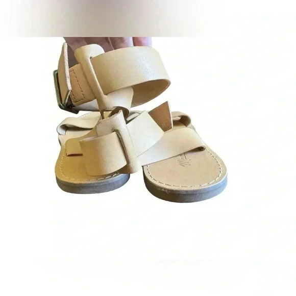 🤎 Madewell The Boardwalk Ankle Strap Leather Sandal Women’s Size 8.5 EUC - Picture 11 of 14